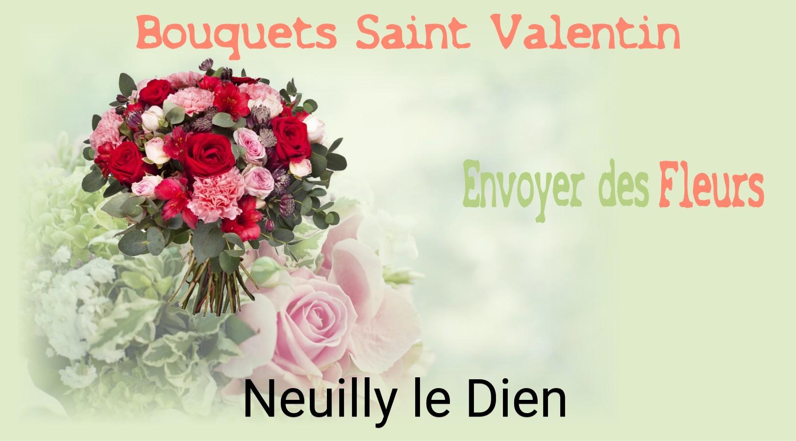 Roses de Saint-Valentin livrées à Neuilly-le-Dien